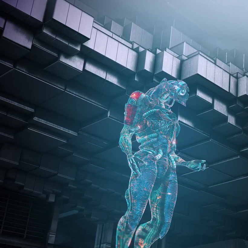 Mass Effect Legendary Edition. BioWare, Electronic Arts, 2021. Personal screenshot of Geth mind 07th October 2024